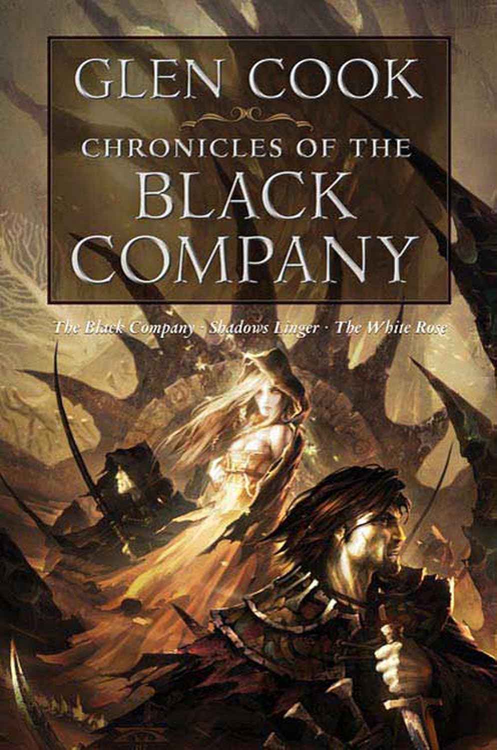 The Black Company by Glen Cook - tired soldiers, dark military atmosphere