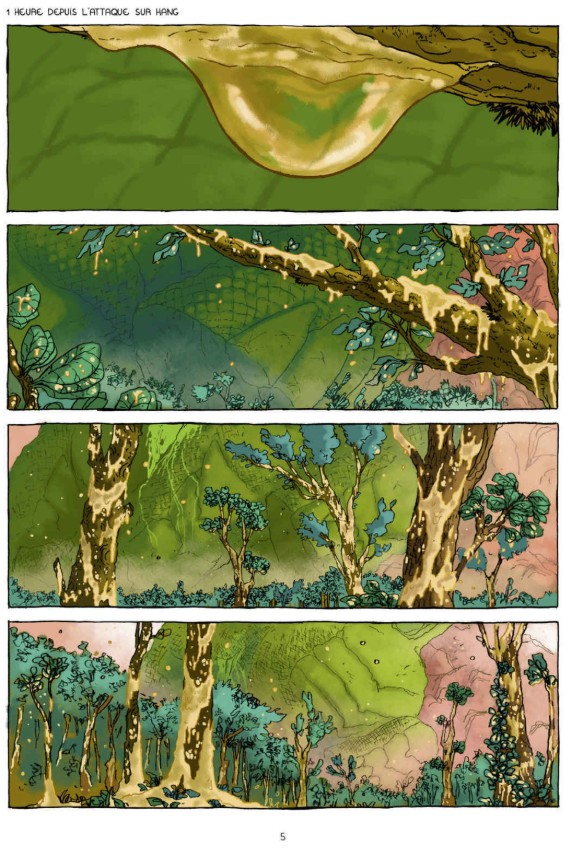 La Mortesève — sève toxique inondant le monde dans la série de Quentin Rigaud