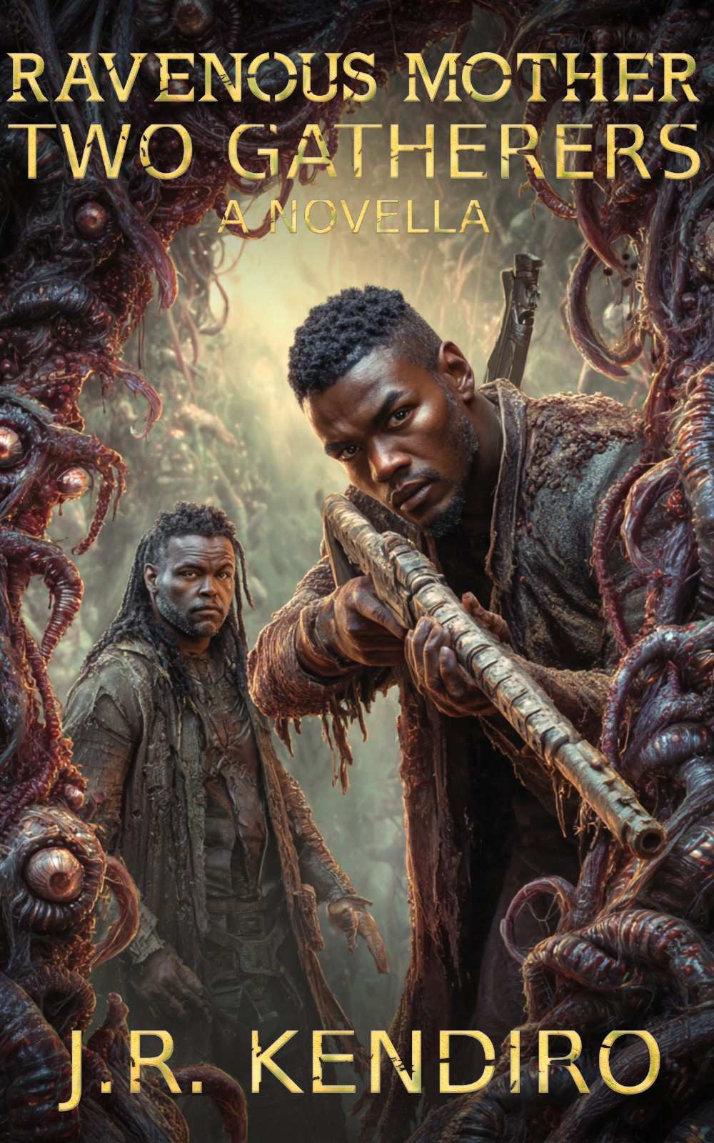 Ravenous Mother: Two Gatherers – biopunk dark fantasy novella by J. R. Kendiro